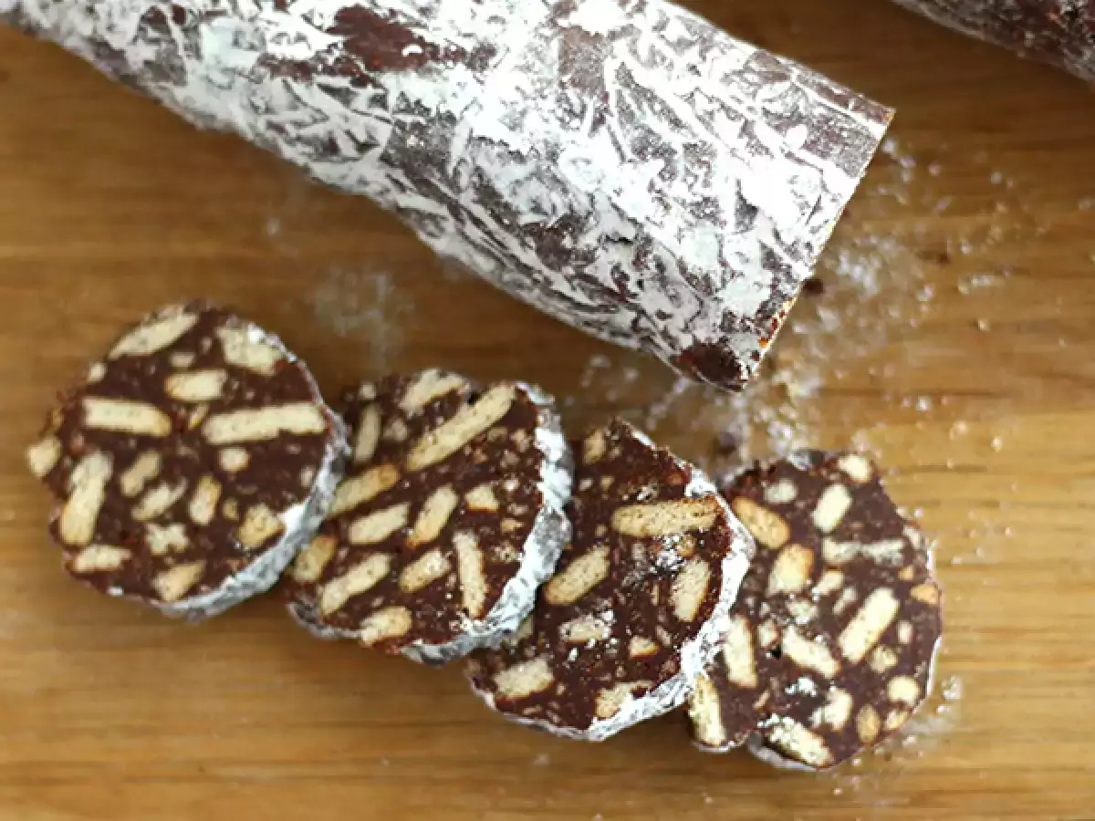 Шоколадова наденица - снимка 3