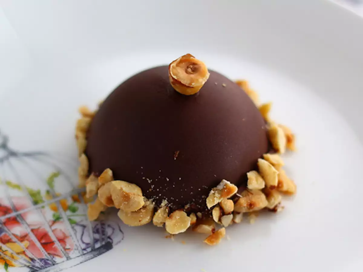 Шоколадови куполи тип Ferrero Rocher - снимка 3
