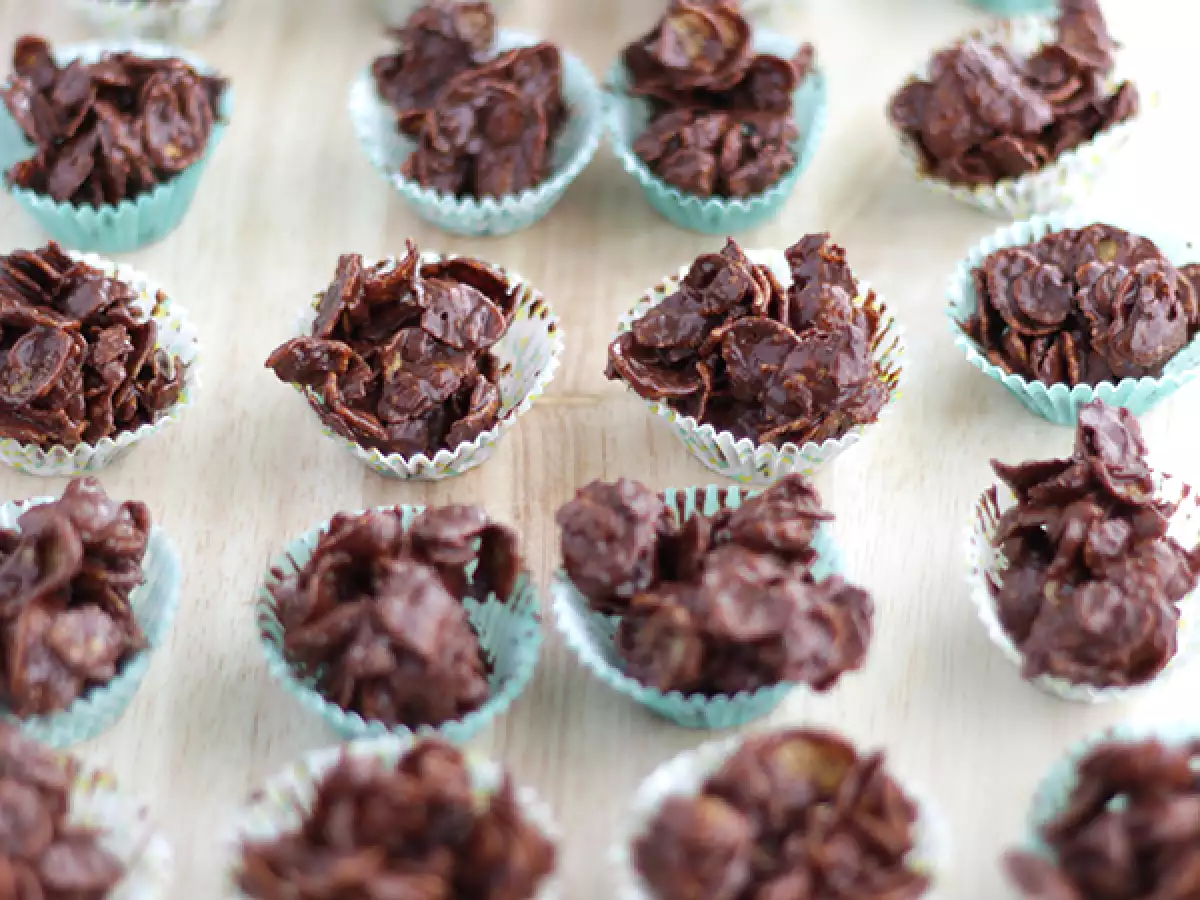 Шоколадови пясъчни рози - снимка 3