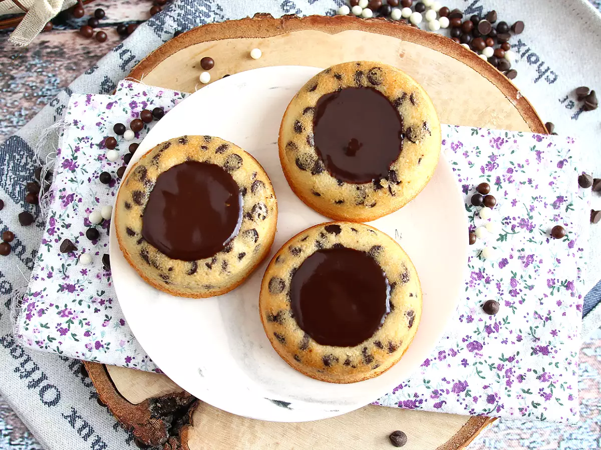 Шоколадови сладкиши с тигър - хрупкав ганаш - снимка 2