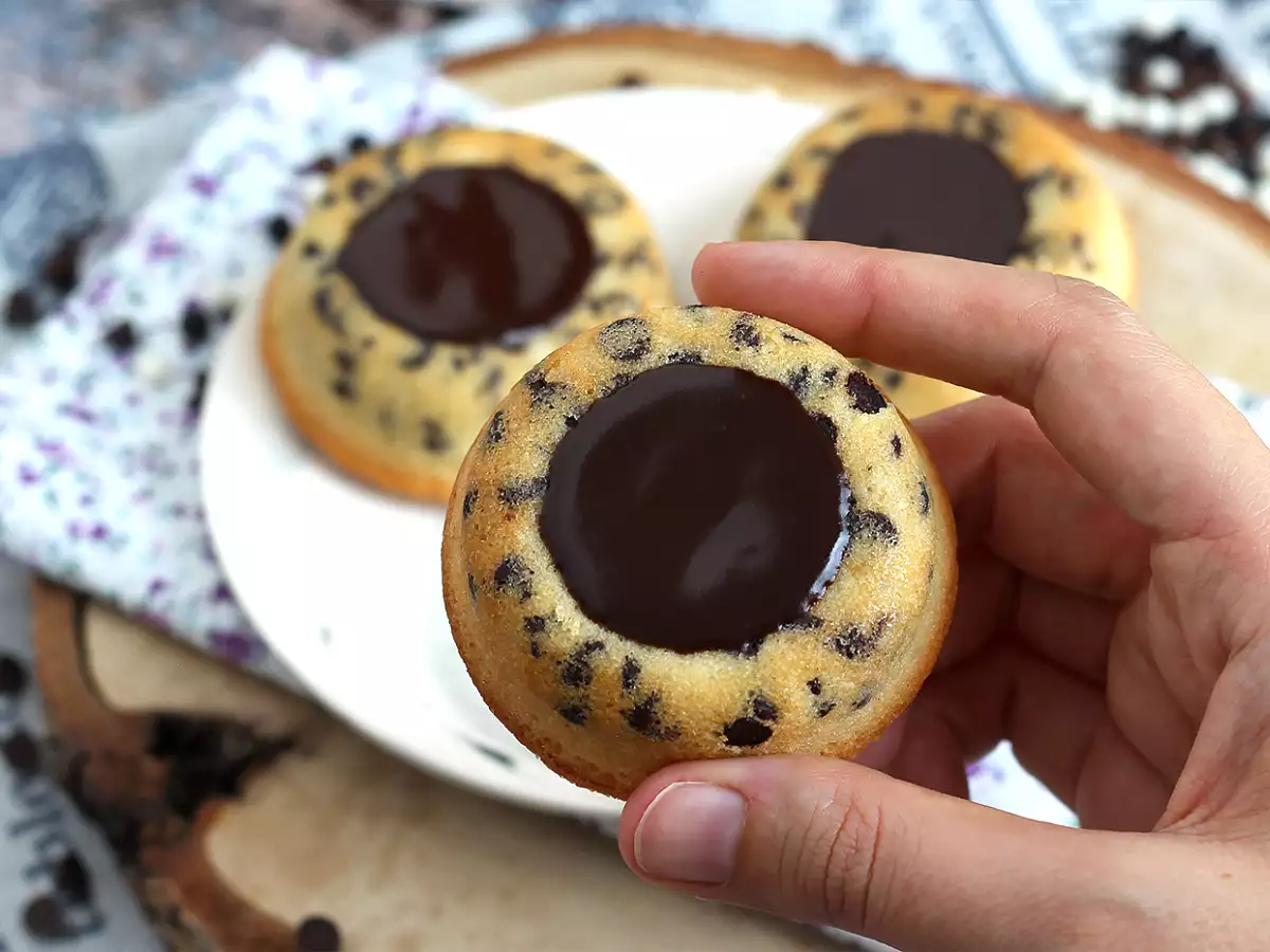 Шоколадови сладкиши с тигър - хрупкав ганаш - снимка 4