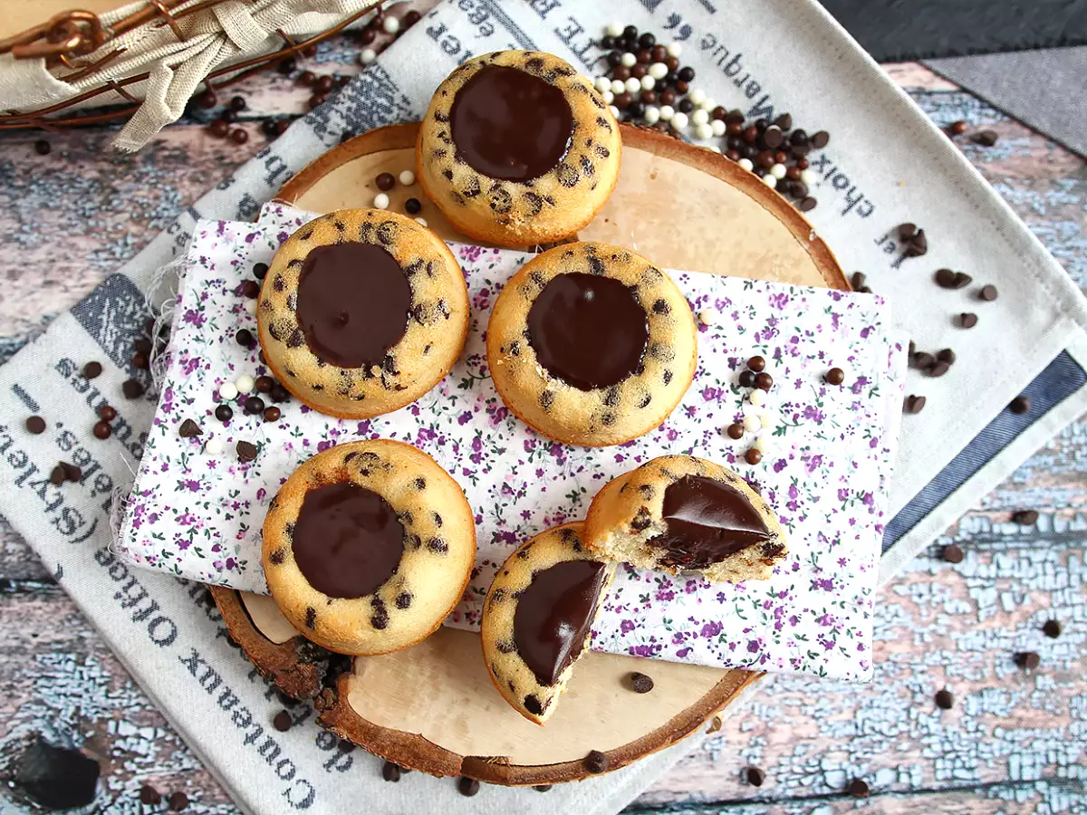 Шоколадови сладкиши с тигър - хрупкав ганаш - снимка 5