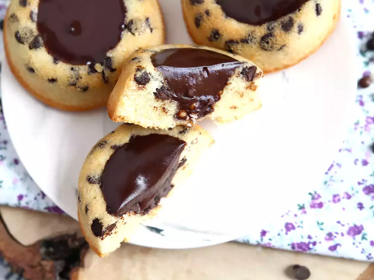 Шоколадови сладкиши с тигър - хрупкав ганаш - снимка 7