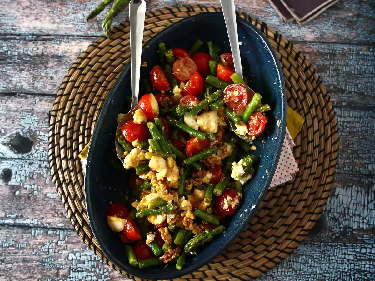 Супер гурме салата от аспержи - снимка 4