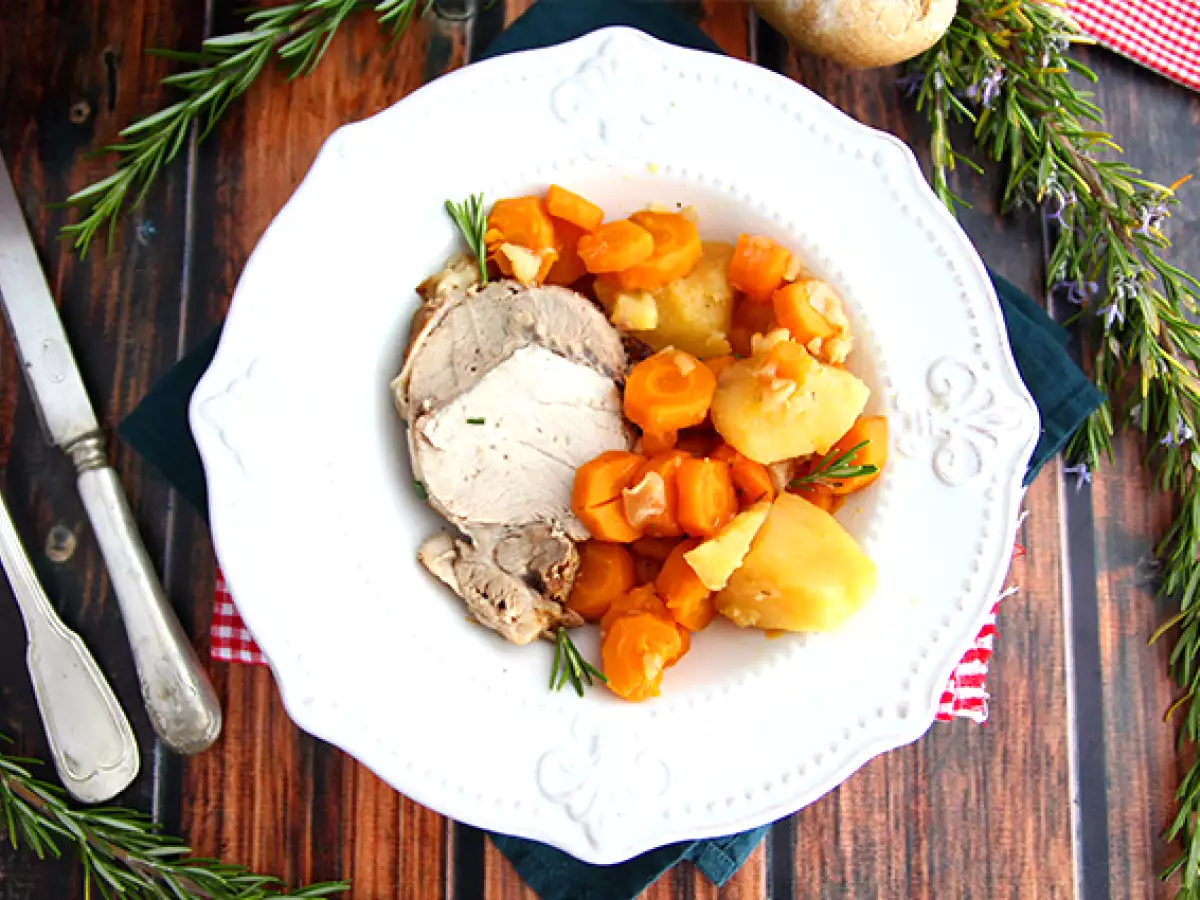 Свинско печено, рецепта на Cookeo - снимка 3