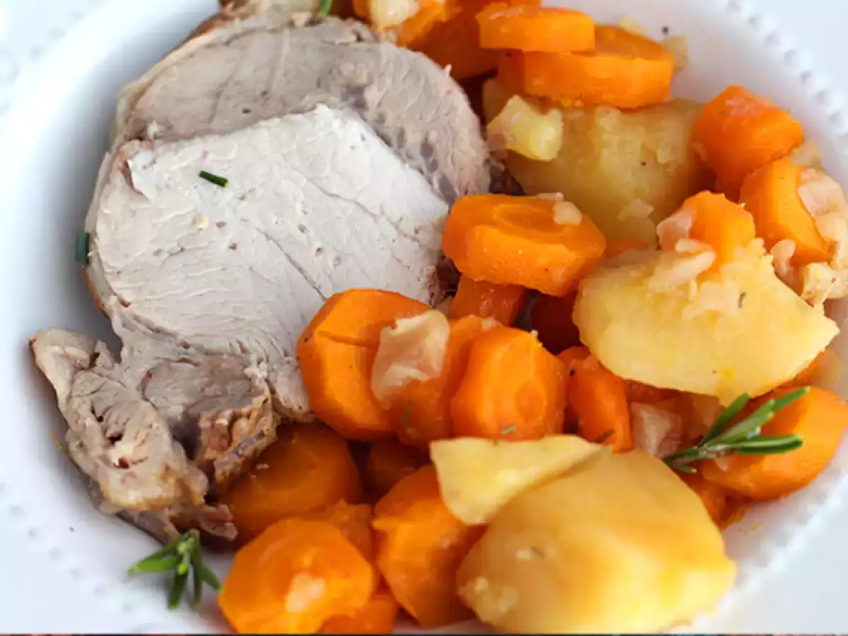 Свинско печено, рецепта на Cookeo - снимка 7