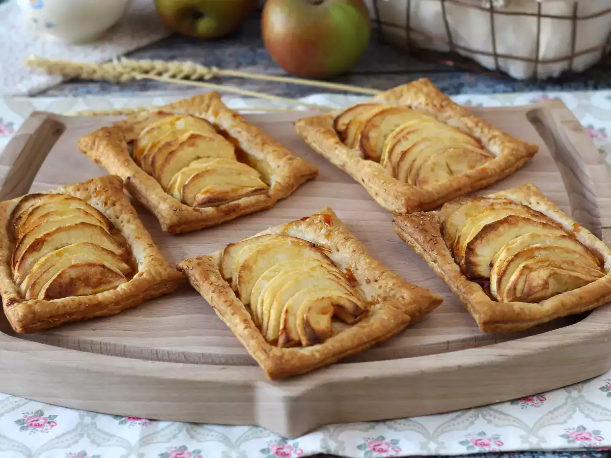 Тънки ябълкови тарти - снимка 2