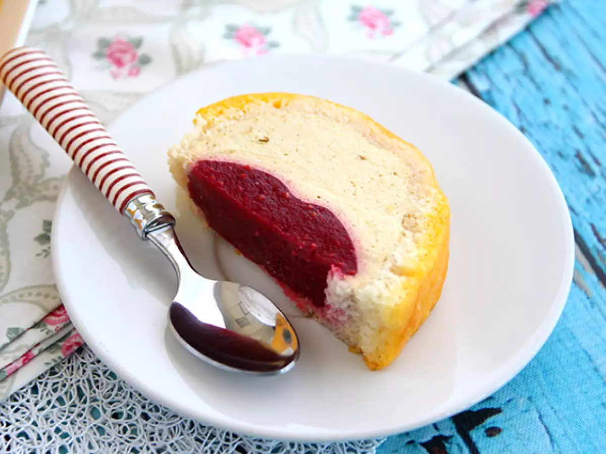 Тарт с манго и малини - снимка 3