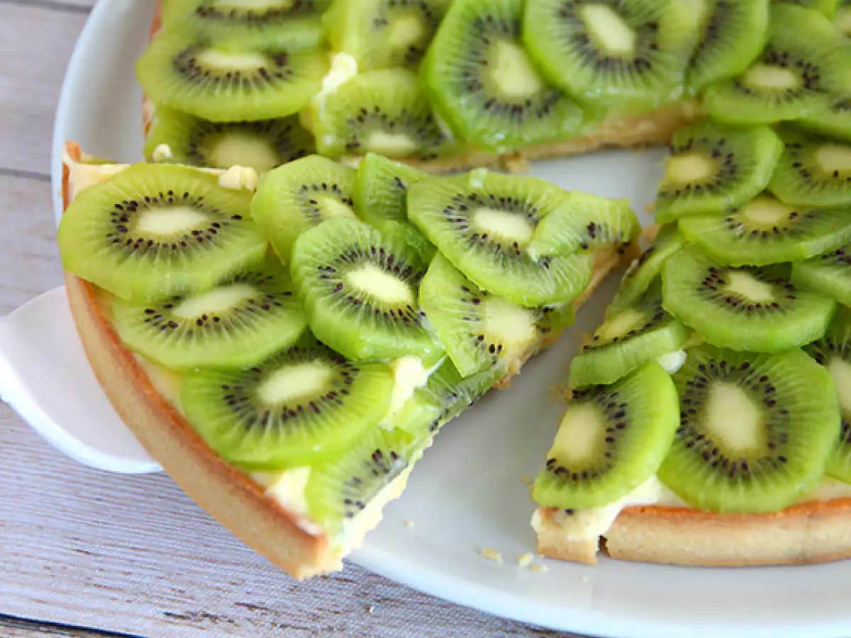 Тарта с киви (бърза и лесна) - снимка 3