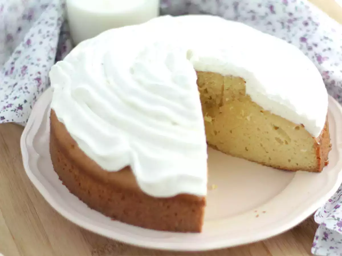 Торта Tres Leches с три млека - снимка 3