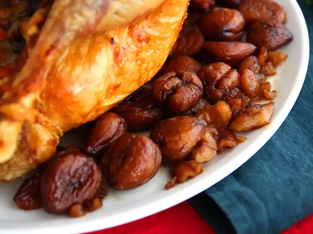 Традиционен капон с кестени - снимка 4