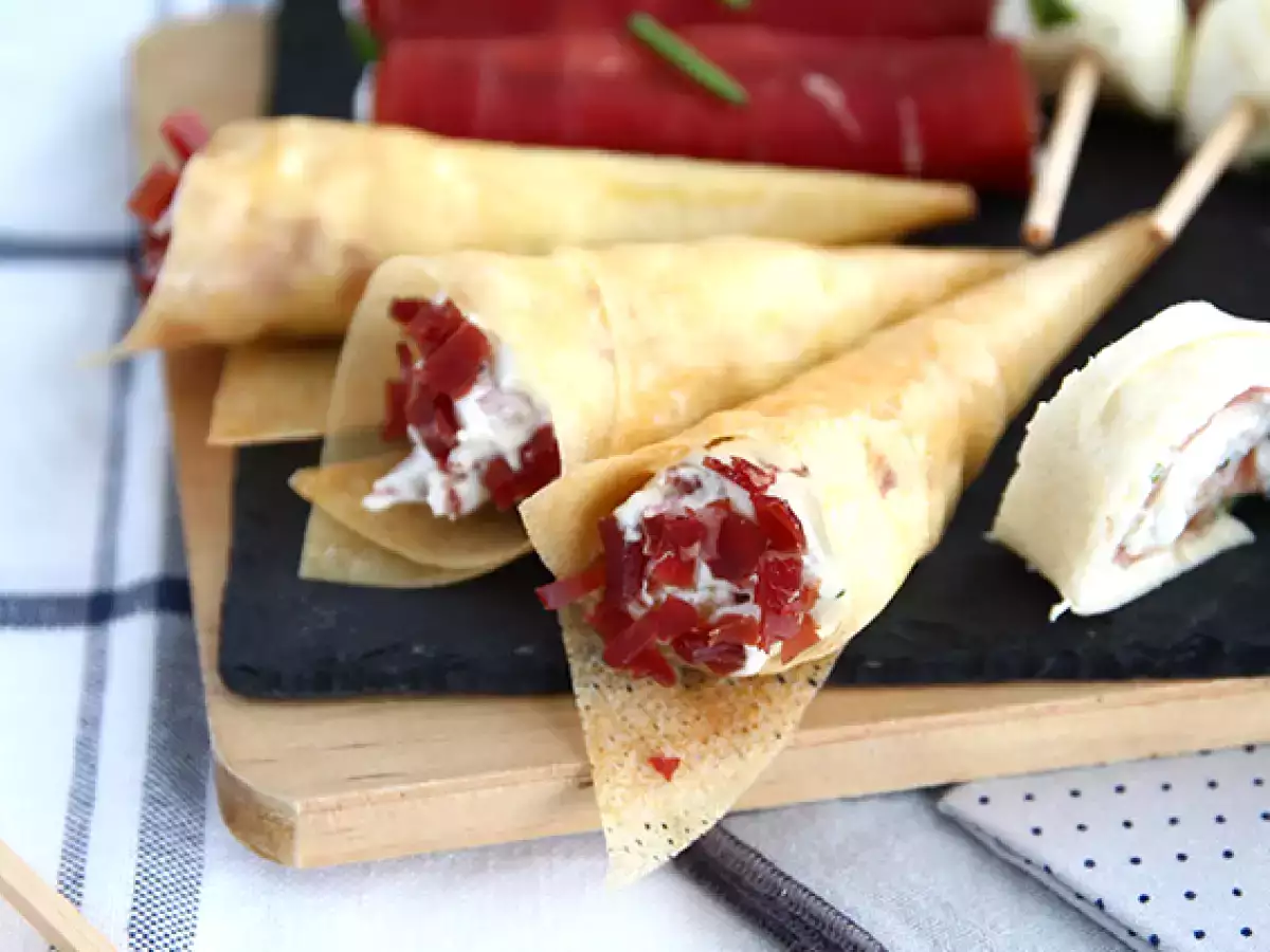 Тухлени бисквити с Bündnerfleisch - снимка 2