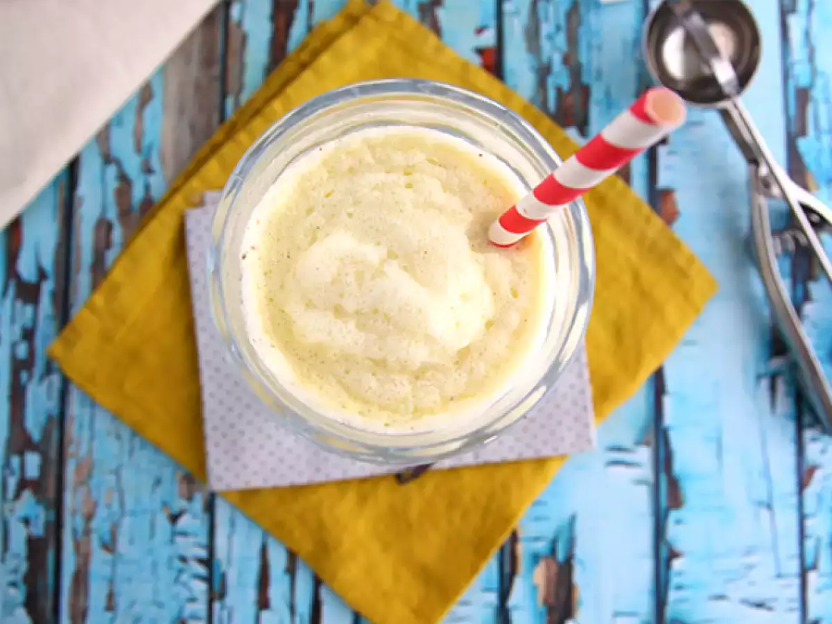 Ванилов млечен шейк - снимка 3