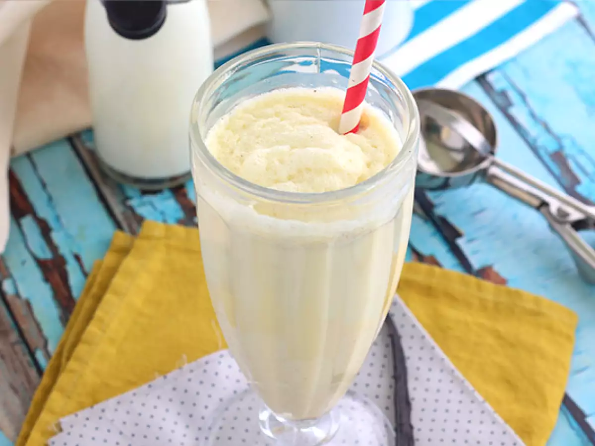 Ванилов млечен шейк - снимка 4