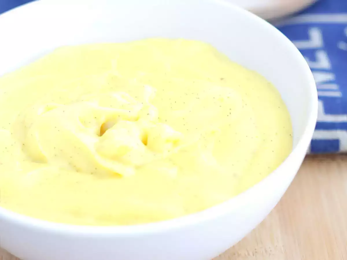 Ванилов сладкарски крем, класика - снимка 2