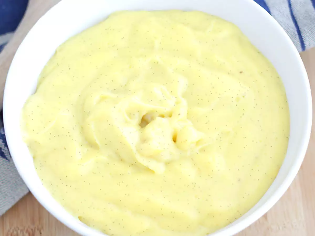 Ванилов сладкарски крем, класика - снимка 3