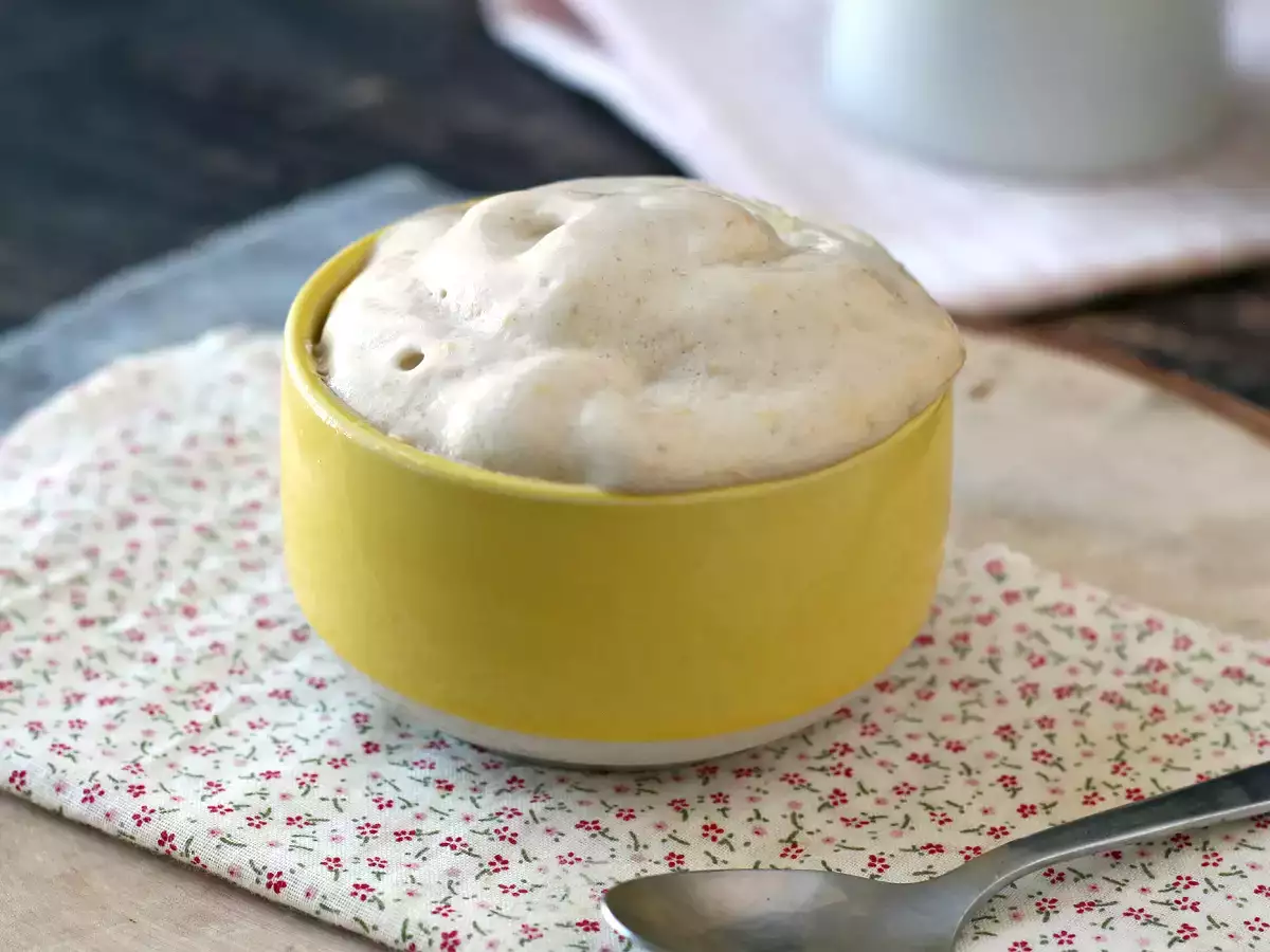 Ванилов сладолед от суроватка, с високо съдържание на протеини, бърз и с 3 съставки! - снимка 2