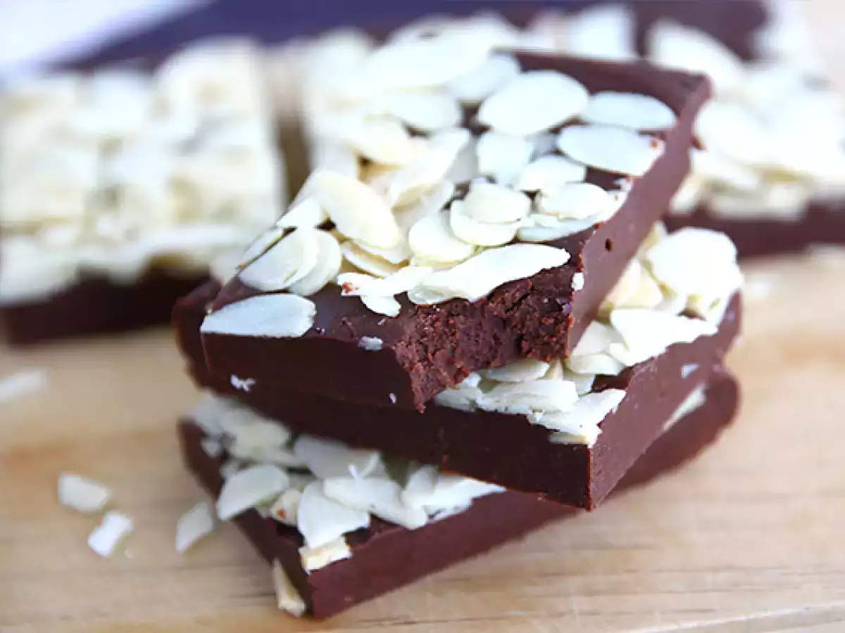 Веган фъдж с фъстъци - снимка 2