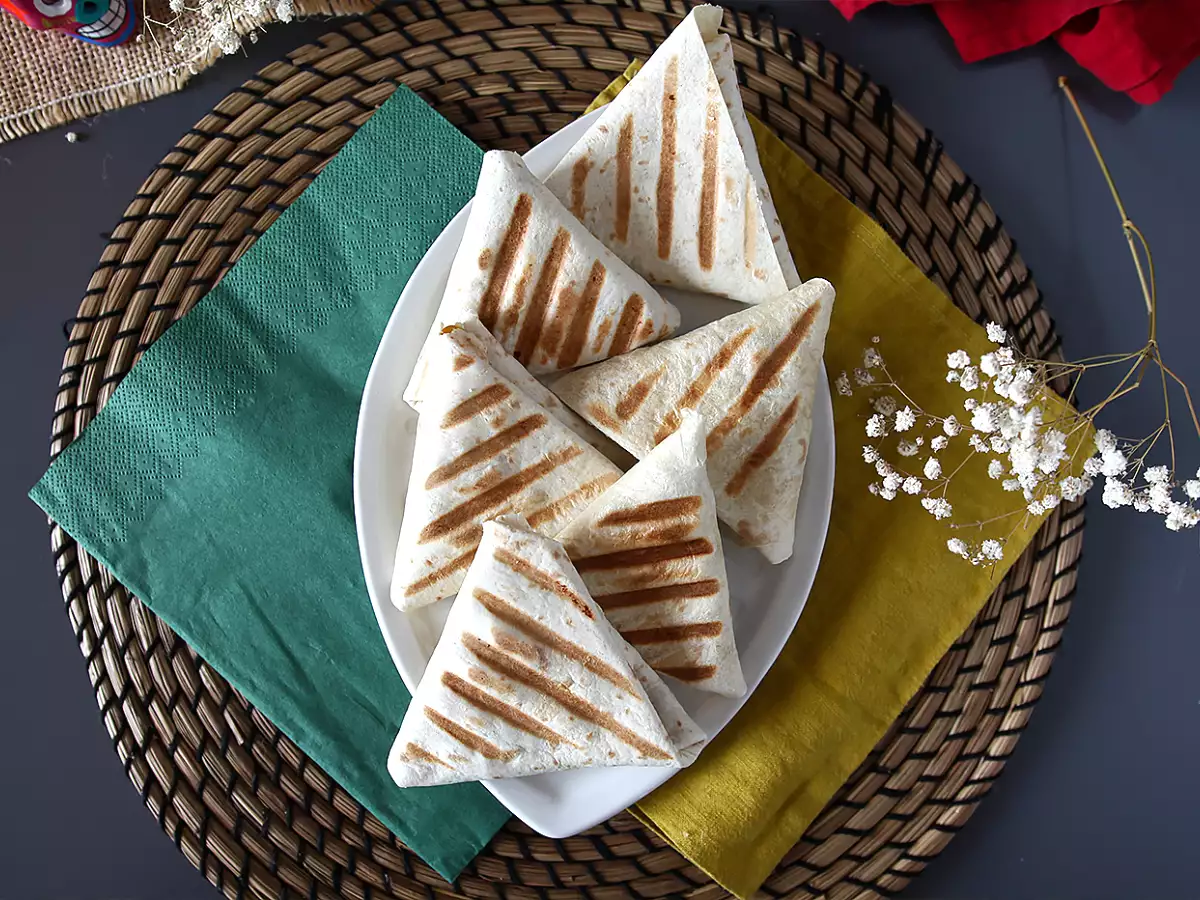 Вегетариански тако самоса - снимка 3