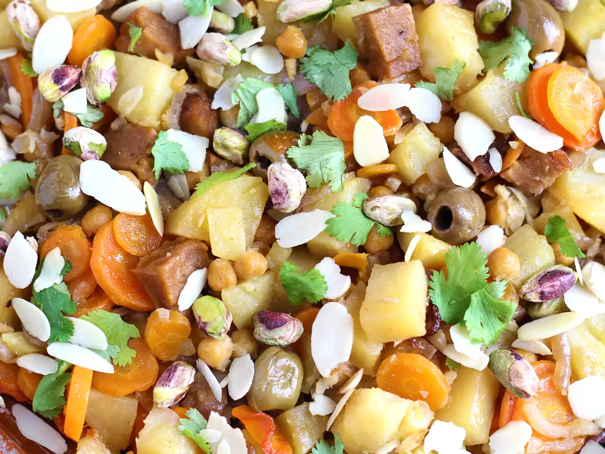 Вегетариански тажин (пригответе сейтан с нас!) - снимка 4