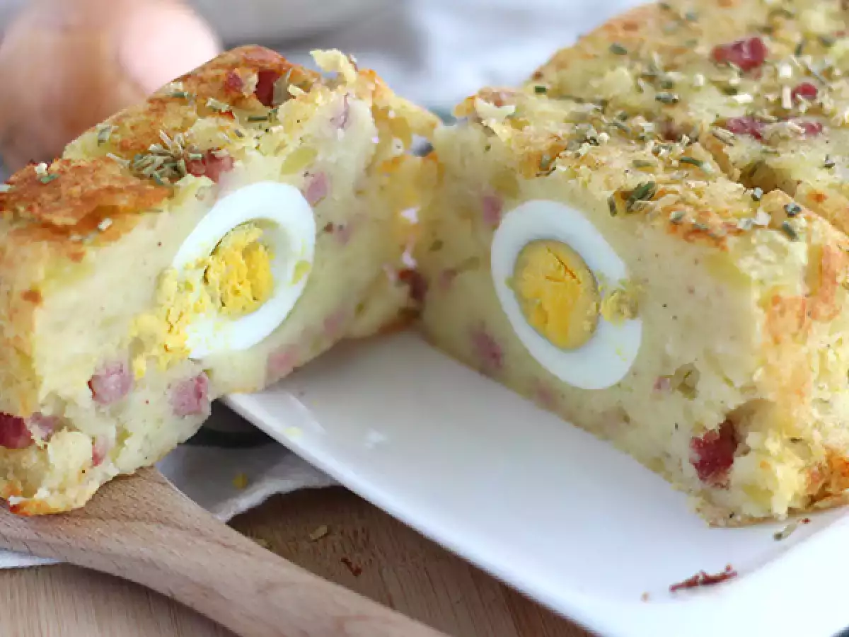 Великденски картофен терин - снимка 2