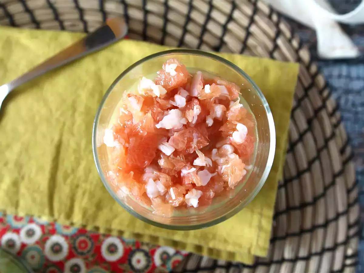 Верини от прясно авокадо, скариди и грейпфрут! - снимка 2