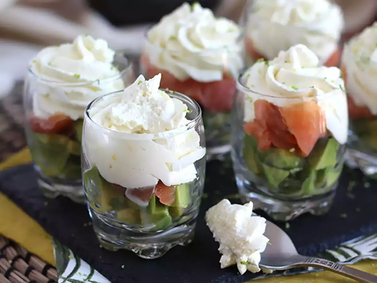 Верини с пушена сьомга и авокадо - снимка 5