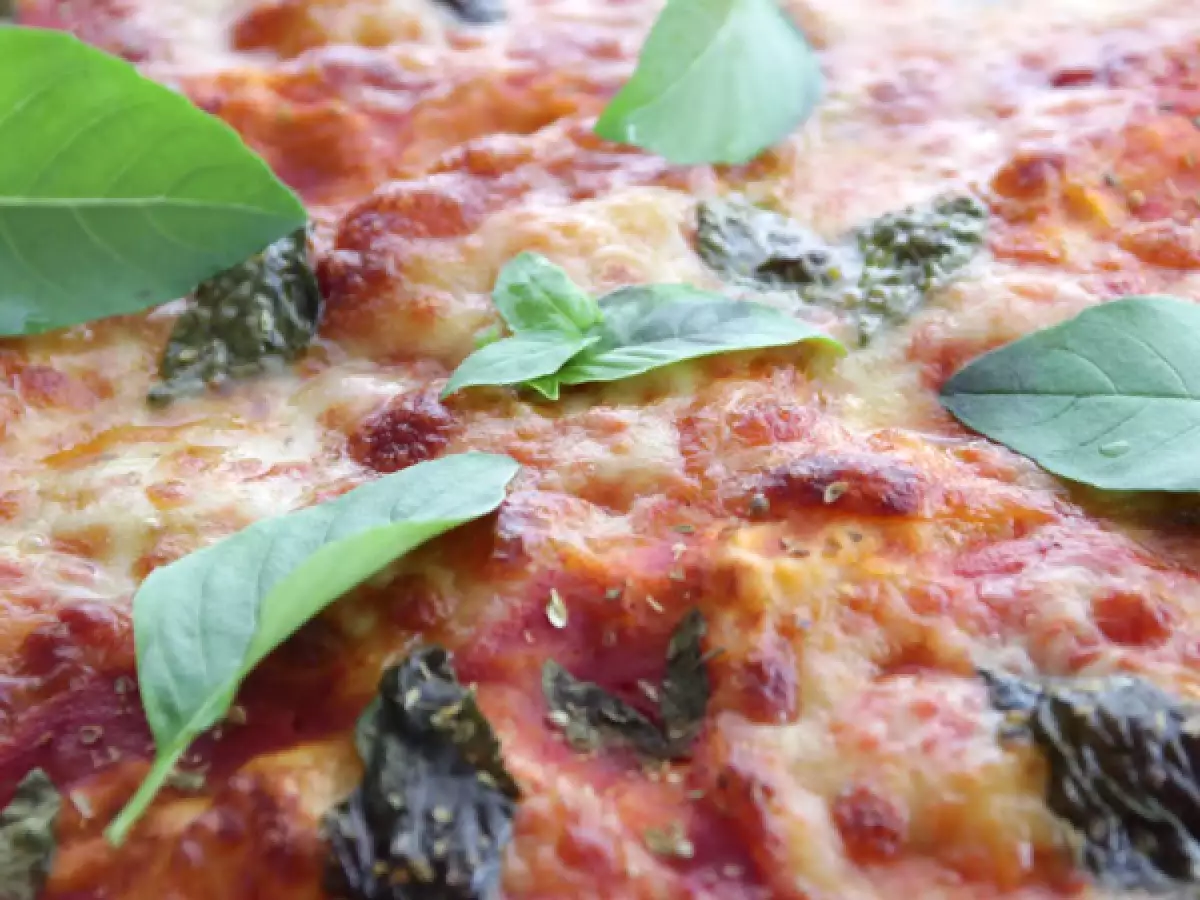 Влажна пица Маргарита - снимка 3