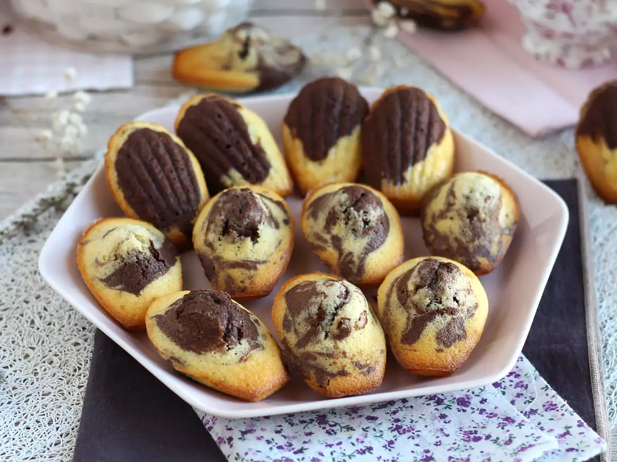 Задължително трябва да опитате мраморни мадленки! - снимка 5