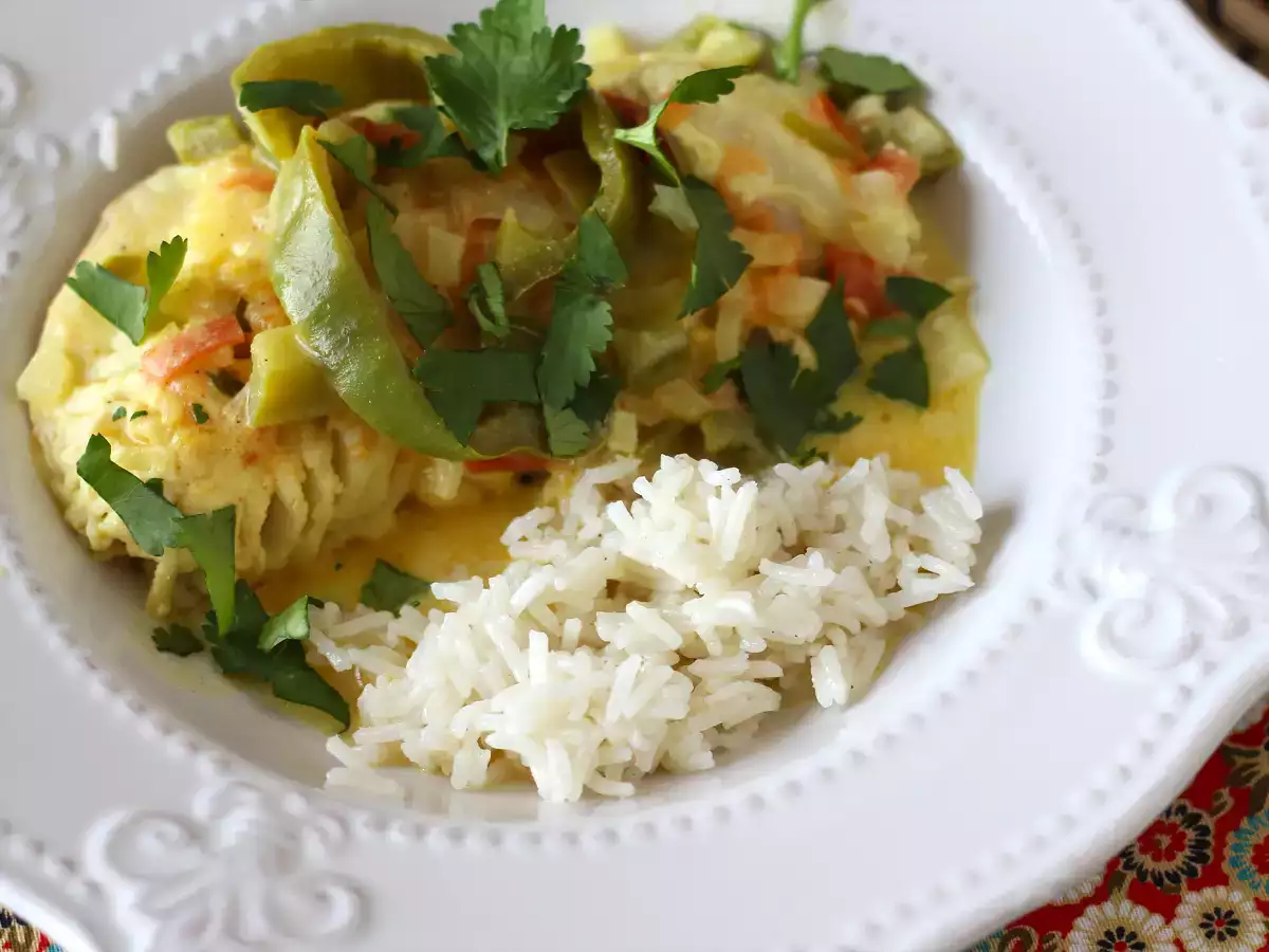 Задушен морски костур с кокосово мляко - рибното ястие, което ще ви хареса - снимка 2