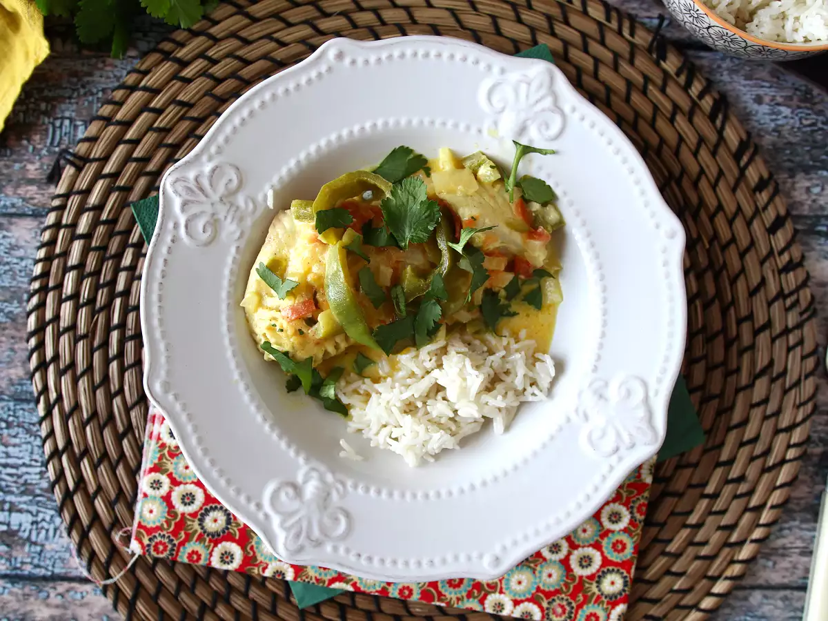 Задушен морски костур с кокосово мляко - рибното ястие, което ще ви хареса - снимка 3