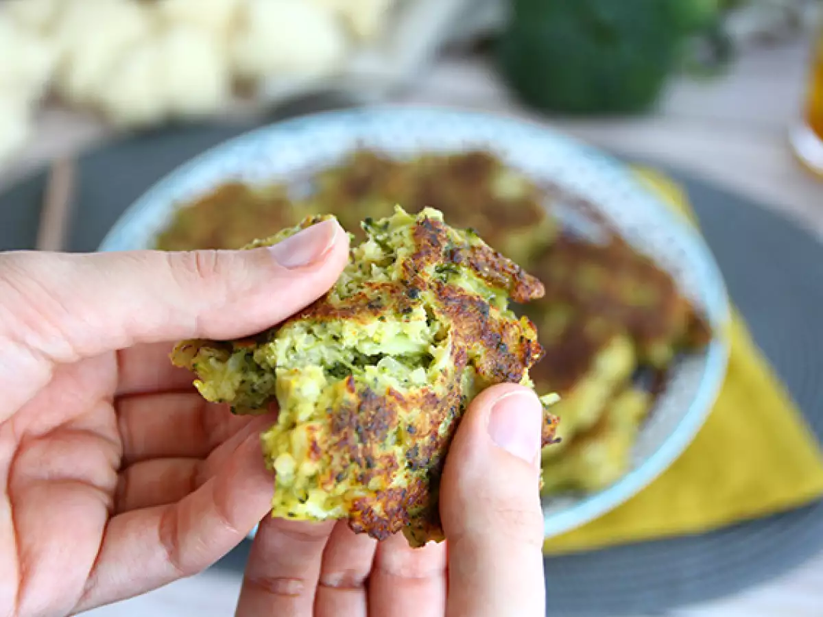 Зеленчукови кюфтенца от карфиол и броколи с къри - снимка 3