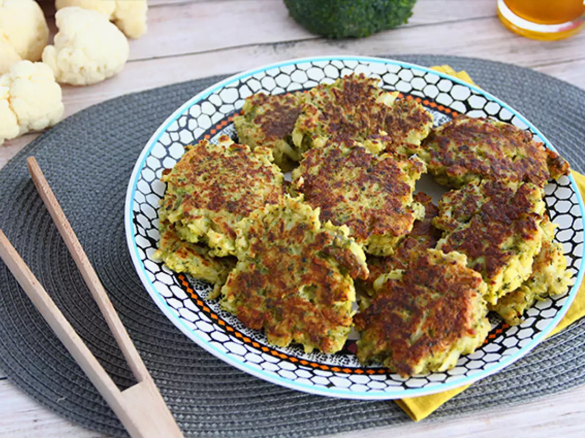 Зеленчукови кюфтенца от карфиол и броколи с къри - снимка 5